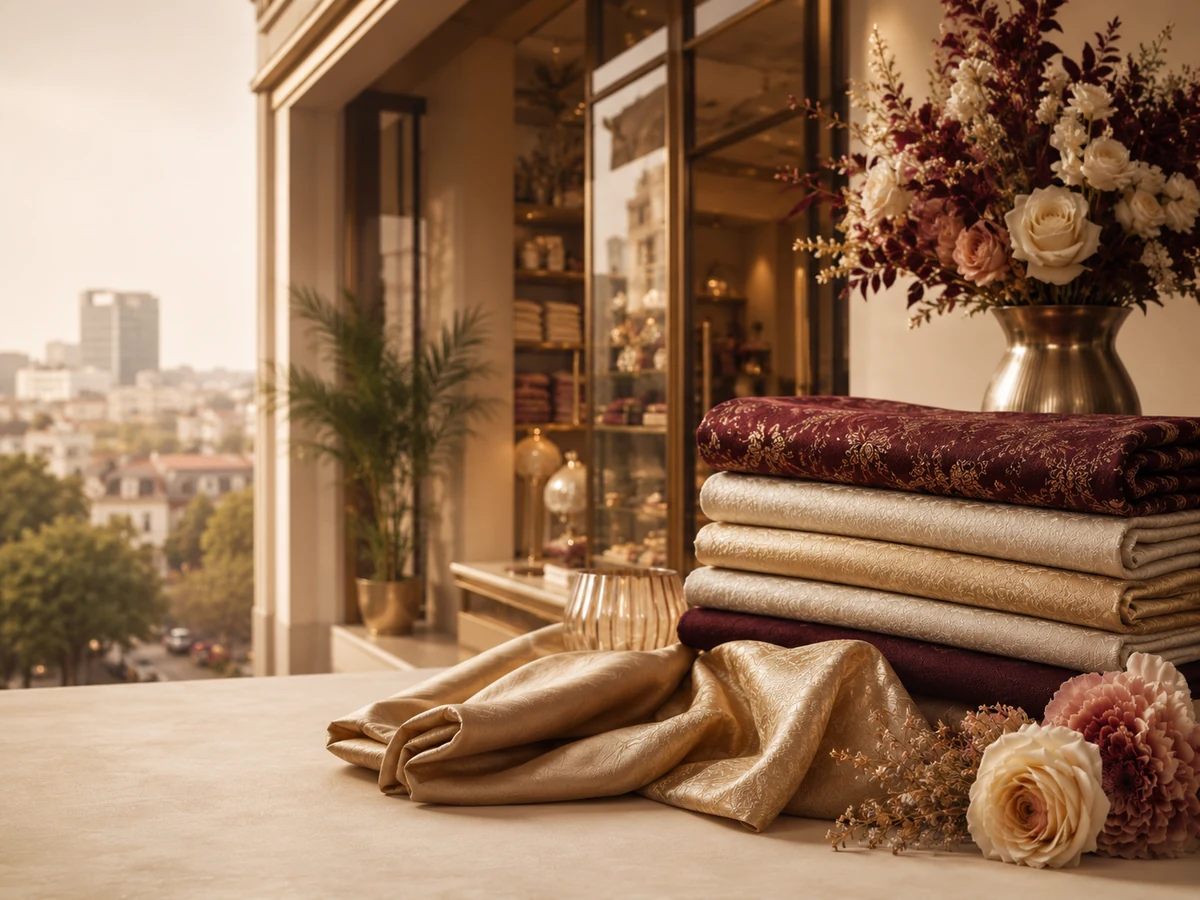 Premium BK Textiles showroom presence in Hyderabad