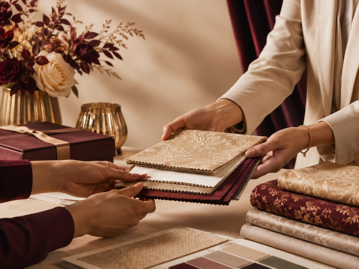 Personal fabric consultation and dependable customer service